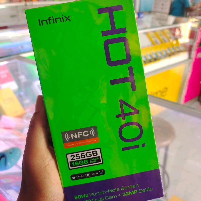Hp Infinix hot 40i 8/256GB NFC Smartphone Original Garansi resmi 3