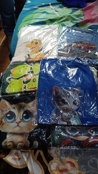 Product Review of PAKET KAOS ANAK 50RB/3PCS Baju Motif Fashion Kids from W**a 1