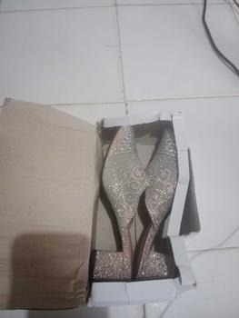 Product Review of Herdian Rtwo 26 Sandal Heels Wanita Hak Tahu Karet Shoes Pesta from L**) 1