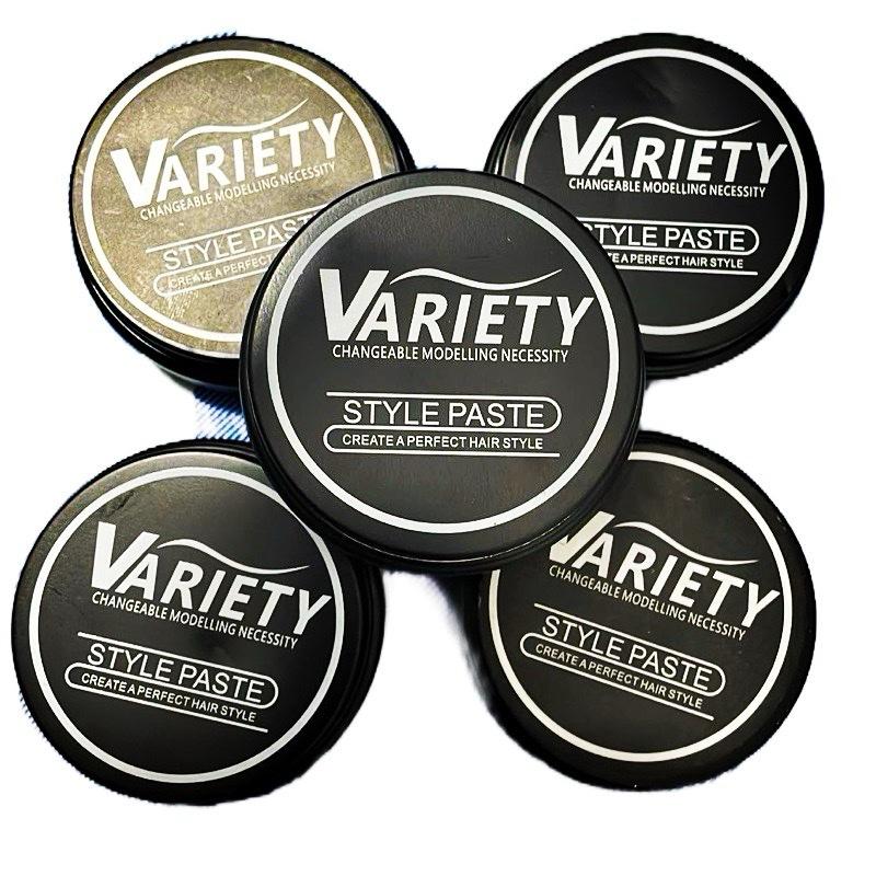  Variety Sáp Vuốt Tóc Nam Mùi Hương Nam Tính 100g - Gel Vuốt Tóc Nam Cao Cấp Giữ Nếp Tốt Không Bóng Nhờn Phù Hợp Mọi Loại Tóc 