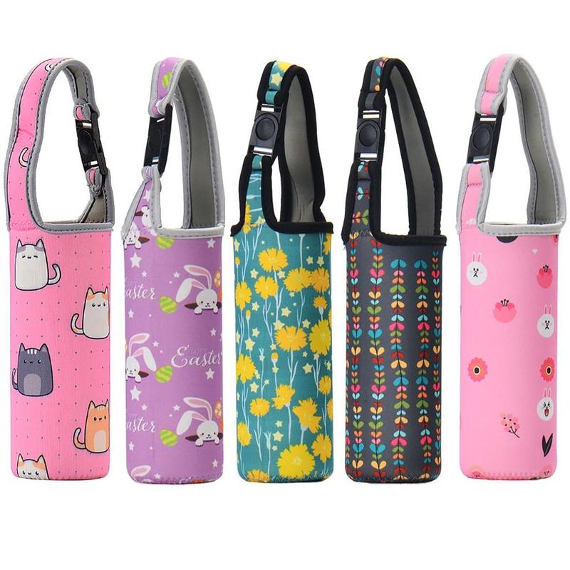 Product Introduction of Penutup Botol Air, dengan Tali, Aksesori Alat Minuman, Lengan Cawan Mudah Alih, Lengan Cawan Vakum, Sesuai untuk Sukan Luaran Kitchenware 7x18cm 14
