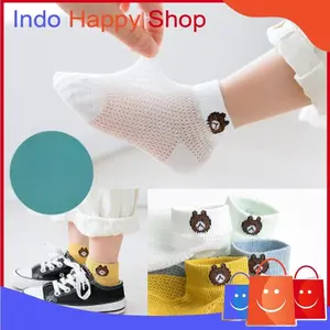 Kaos Kaki Anak Motif Beruang Children Socks Little Bear Fashion 323