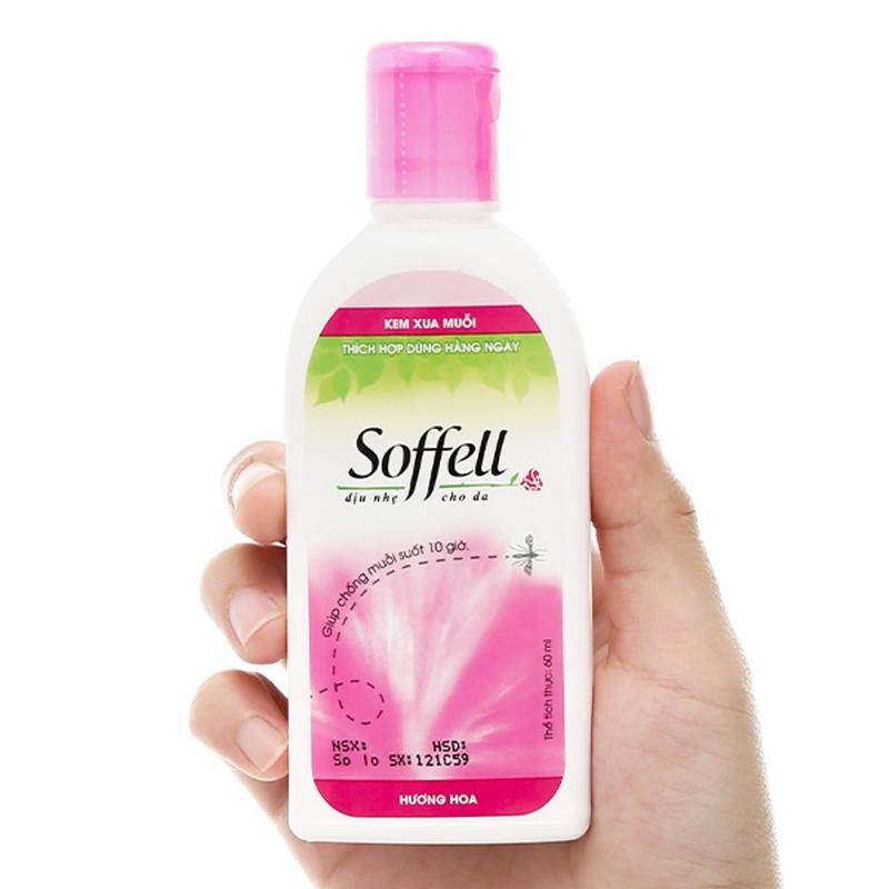 Kem chống muỗi đốt Soffell chai 60ml