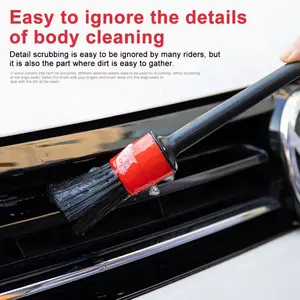 5Pcs Kuas Sikat Pembersih Multifungsi Interior/Eksterior Mobil Detailing Brush Car HM088 5Pcs Kuas Sikat Pembersih Multifungsi Interior/Eksterior Mobil Detailing Brush Car HM088