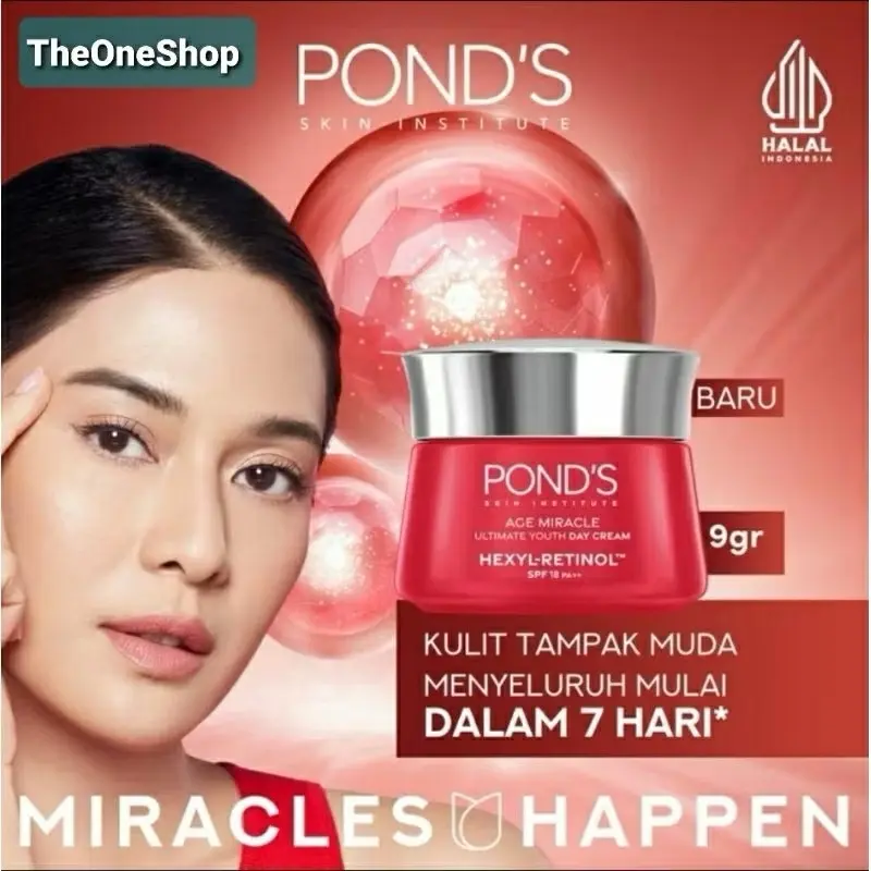 Pond’s Age Miraclle Day cream SPF 18 PA++|| Night Cream 9gr