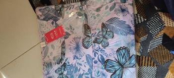 Product Review of QINN.MY【DDDEDF】【40kg-90kg】[READY STOCK] Dress Dolly Labuh Dress Ladies Cute Cartoon Flowers Viral SleepWear/ Lingerie Pajamas Gaun Tidur Wanita Silk Kain from W**a 3