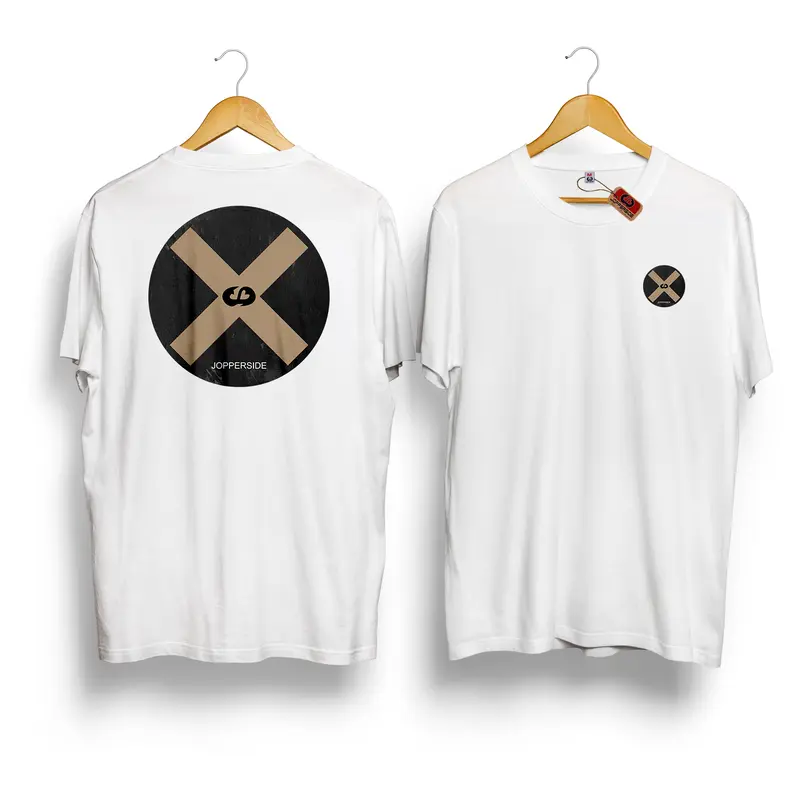 Jopperside kaos pria katun combed original distro premium ts436DB circle x 8