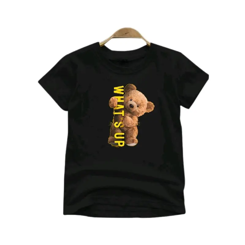 Paket Hemat 6Pcs Kaos Anak Perempuan Gambar Campur Lucu Katun 4