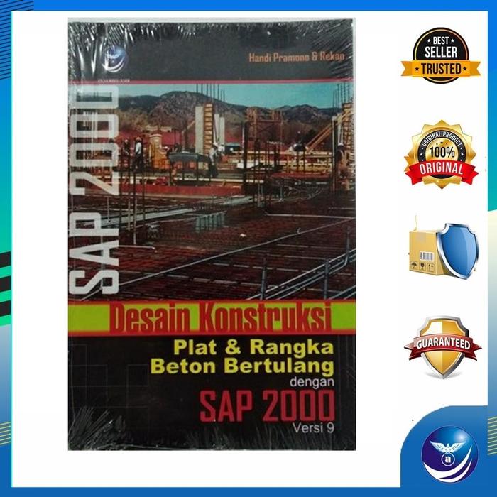 Gambar Penerbit Andi - Desain Konstruksi Plat Dan Rangka Beton Bertulang Dengan SAP 2000 Versi 9/200044624 - Handi Pramono Dan Rekan dari Andi Publisher Kab. Sleman Tokopedia