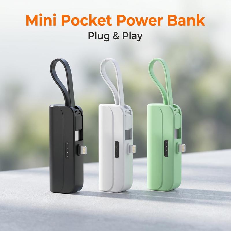 Mini Capsule Pocket Small Capacity Power Bank Portable Fashion 4000MAh Pin sạc dự phòng