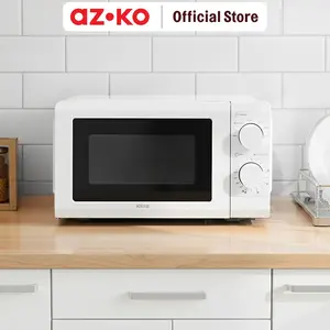 AZKO Kris Microwave Low Watt 20 Liter - Putih Pemanas Makanan Microwave Oven Microwave Pemanas Cepat