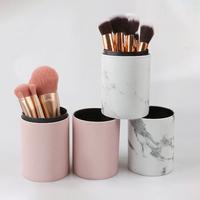 Gambar Brush Holder Makeup Tempat Wadah Brush Makeup Travel | Tempat Brush Make Up Dengan Tutup | Tempat Kuas Make Up | Brush Organizer Tabung Waterproof - Black dari nihonmart.id Kota Cimahi 3 Tokopedia