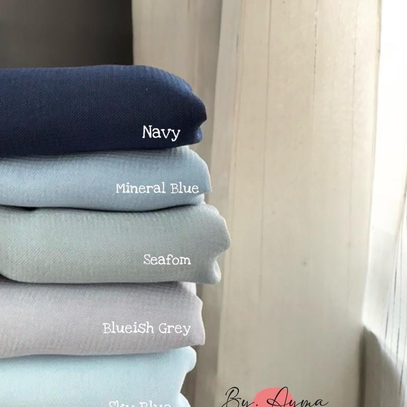 Hijab Segi Empat Bella Square Polycotton Premium Kerudung Wanita 3
