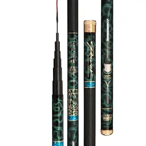 joran tegek elong KDA carbon toray ruas pendek 78 cm spek kaku original import