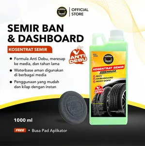 GARASI AGAN Kosentrat Semir Premium Semir Ban Anti Debu Semir Jok Semir Dashboard & Jok Kulit