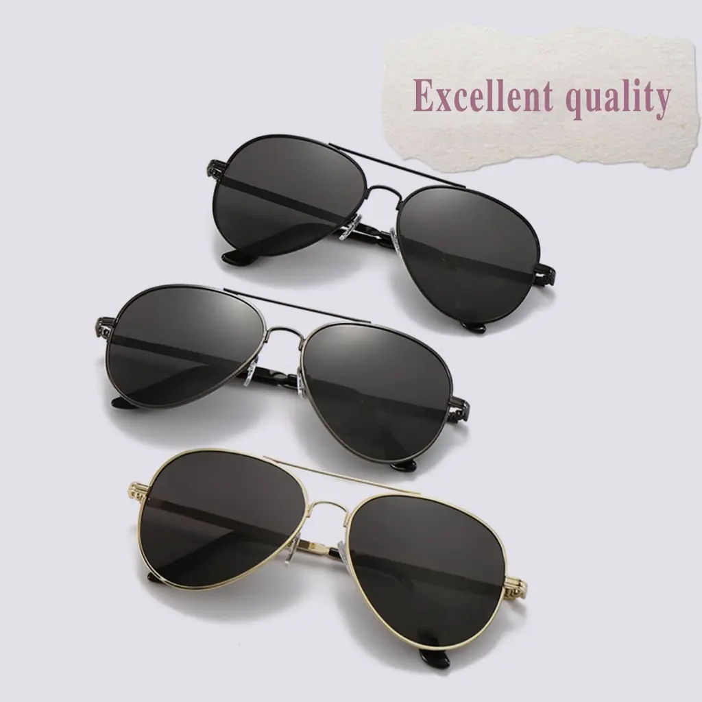 Hot-selling Polarized Double-Beam Sunglasses Classic Toad Glasses Driving Driving Anti-Ultraviolet Sunglasses