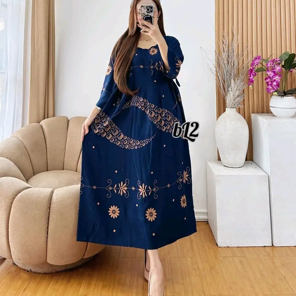 Dress Chibi Jumbo LD 120 Busui Rayon Premium Terbaru Casual Dress Chibi Jumbo LD 120 Busui Rayon Premium Terbaru Casual