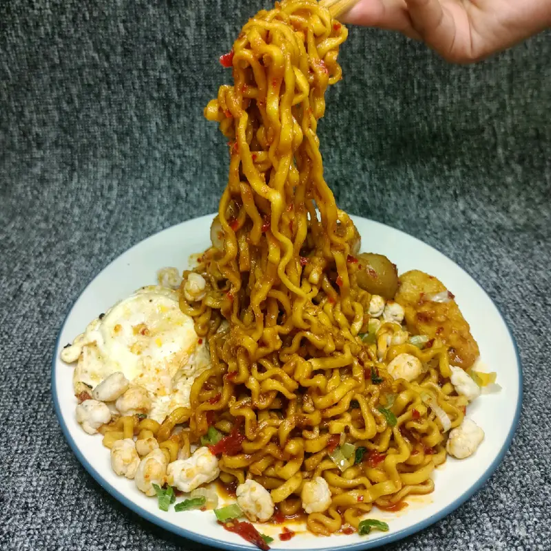 SATU.SELERA MIE JEBEW INSTAN PEDAS || MIE JEBEW BASO ACI || MIE JEBEW PEDAS MANIS || MIE JEBEW GEPENG 0