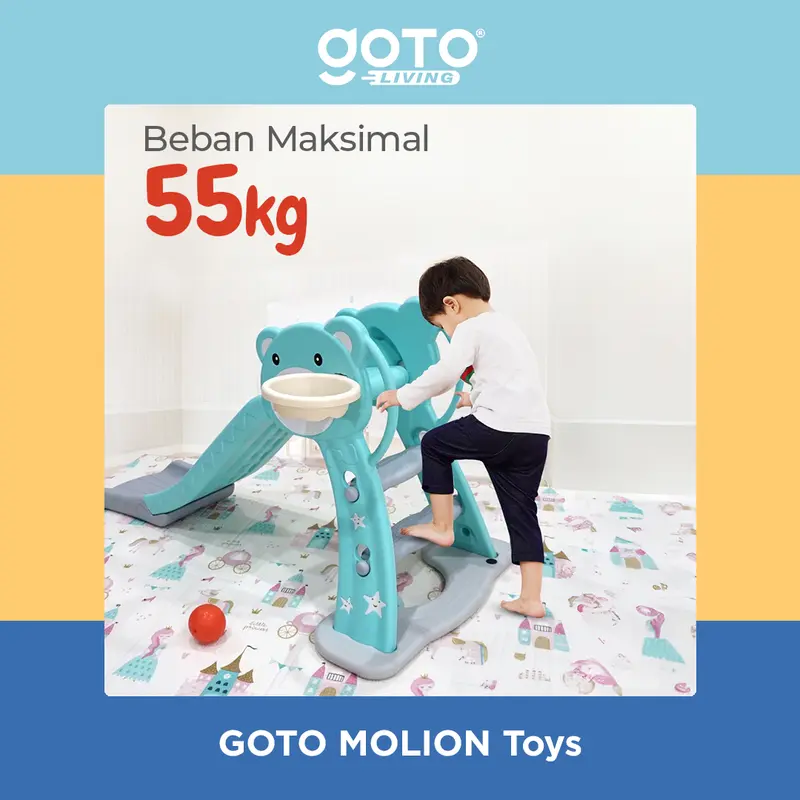 Goto [COD] Molion Perosotan Papan Seluncur Mainan Anak Playground Indoor 2