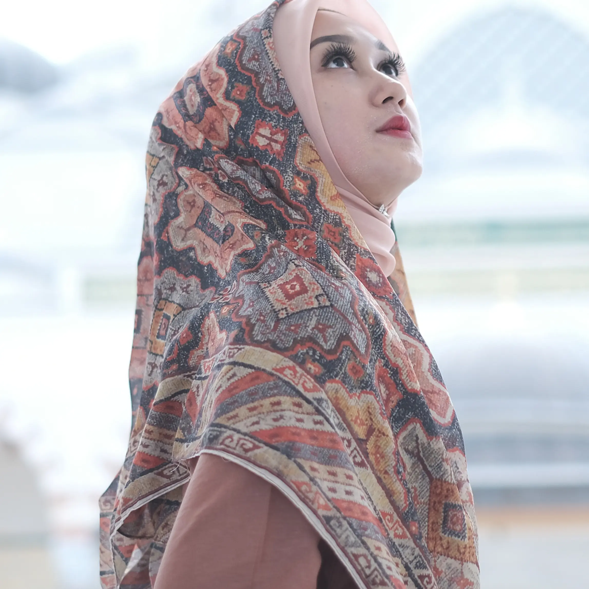 Pelangi Asmara Rabia square scarf - Anatolia series