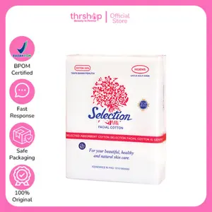 SELECTION KAPAS | FACIAL COTTON WAJAH 35 | 50 | 75 GRAM