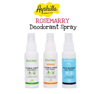 ROSEMARY Foot Refresh Deo Spray || Natural Fresh Deo Spray || Intense Natural Fresh Deo Spray 100 ml