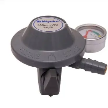 MIYAKO RMS-206M Selang Gas 1.8M dan Regulator Meter - Silver 3
