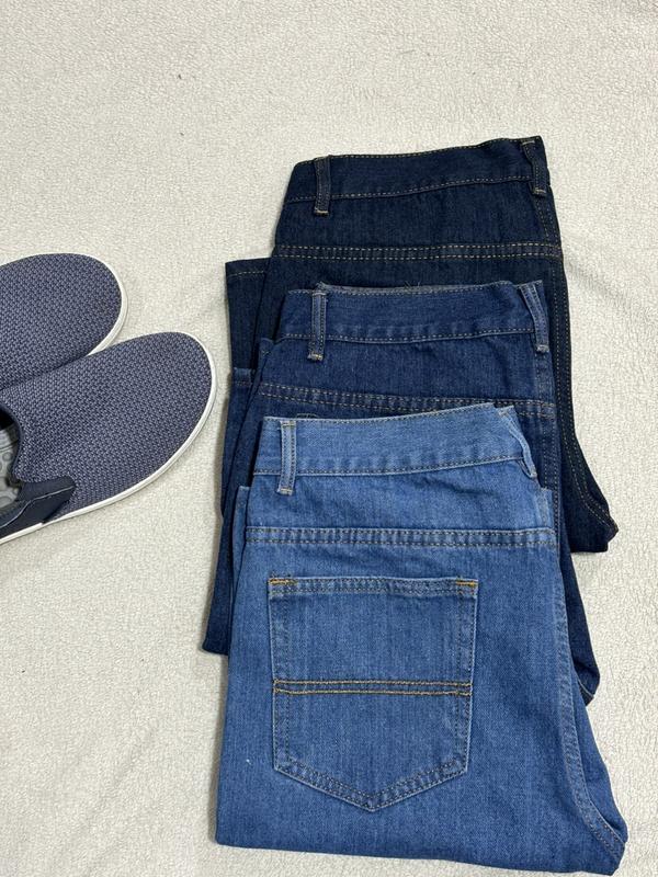 Shorts Men Lửng Combo 3 Quần Short Jean 3 Màu Xanh Đen Xanh Đậm Xanh Nhạt Chất Liệu Jean Không Giãn Phong Cách Trẻ Trung Năng Động