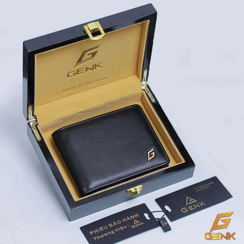 Ví Da Nam Nappa Cao Cấp Genk - GBLux06 Wallet Nhiều Ngăn
