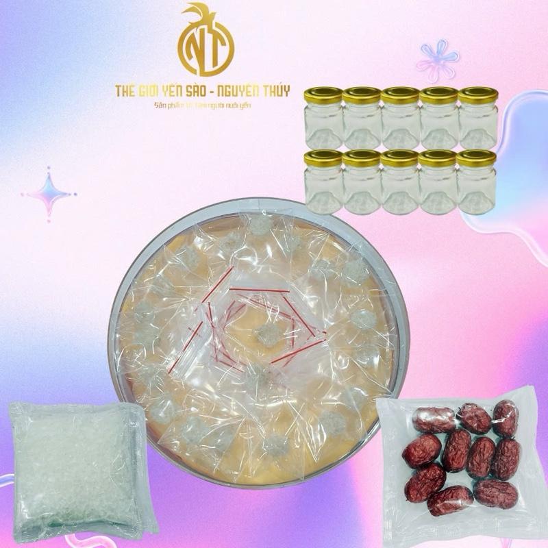 20 viên yến vụn baby+ tặng 6 hũ thuỷ tinh ( tổng 10gr yến)