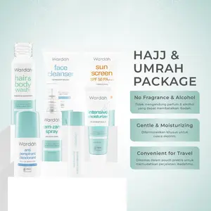 Wardah Paket Haji & Umrah Eceran - Non Alkohol Non Fragrance Hajj & Umroh Ultimate Package Lengkap