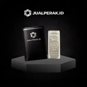 Heraeus 999,9% Perak Batangan 311 G Gram / Heraeus 999,9% Silver Bar 10 OZ Ounce
