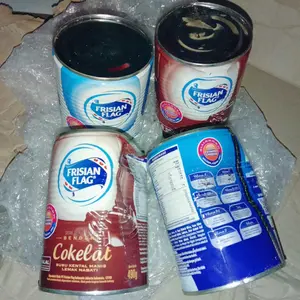 Frisian Flag Bendera Kental Manis Plain Kaleng 490g [2 Pcs]