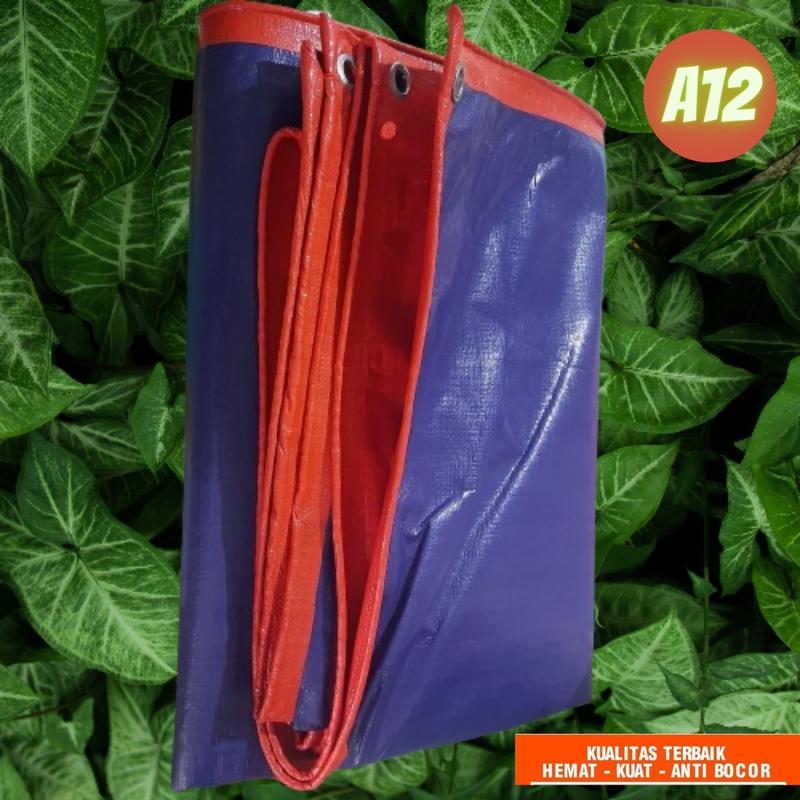terpal a12 ukuran 4x6 4x7 4x8  untuk tenda truck Tahan air camping outdoor lebar 8
