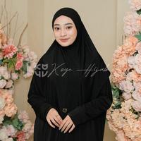 Gambar KOYU HIJAB BERGO ABAYA PLAIN ( HIJAB ONLY ) - BLACK dari Koyuhijab Kab. Bandung 1 Tokopedia
