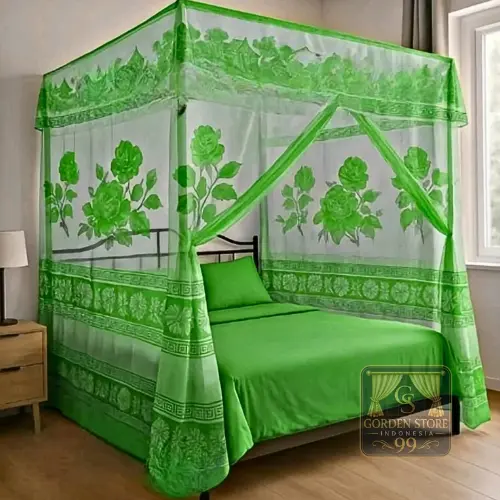 Kelambu Anti Nyamuk Jumbo 180x200 Premium Import | Kelambu Kasur Dewasa Lipat Anti DBD | Kelambu Ranjang Elegan