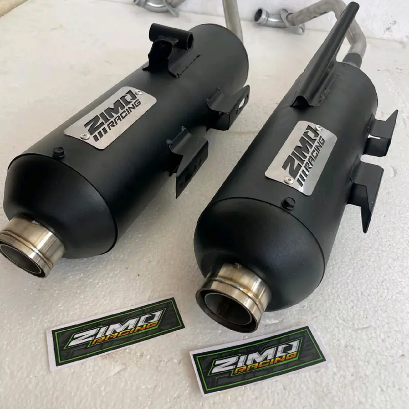 Knalpot Copy cms moncong Sijiro original ZIMO RACING cocok untuk all matic Beat Scoopy Vario new vario led old Nmax Aerox Pcx Mio Genio Fazio Lexi Motorcycle 5