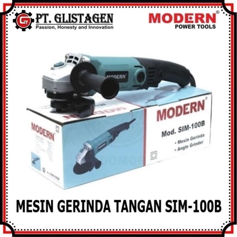 Product Introduction of MODERN SIM-100B Mesin Gerinda Tangan Angle Disc Grinder Gurinda 4" inch SIM 100B 0