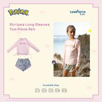Gambar Pokémon Stripes Long Sleeves Two Piece Set, Baju Renang Anak - Pokémon, 11-12 dari leevierrakids Kab. Tangerang 1 Tokopedia