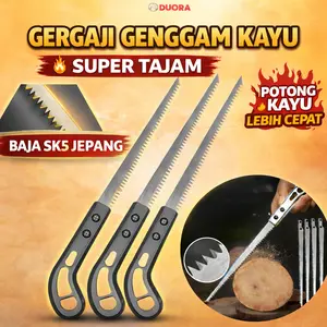 [COD] Gergaji Kayu SK5 Tajam Gergaji Tangan Potong Kayu Pohon Baja Jepang Mini Hand Saw DIY Tukang Kebun