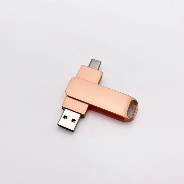 (COD) 2TB Flashdisk Type-C 1TB 3.0 USB High Speed 32GB 128GB 256GB 512GB Tahan Jatuh Untuk Komputer Penyimpanan Hitam Pink Silver OTG Storage 3
