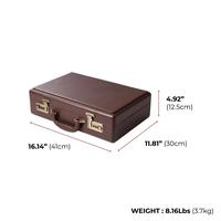 Gambar BILLSTONE Portfolio 21 Brown Watch Briefcase | Penyimpanan Jam Tangan - Collector's Deal 1 dari BILLSTONE OFFICIAL Kota Administrasi Jakarta Pusat 3 Tokopedia