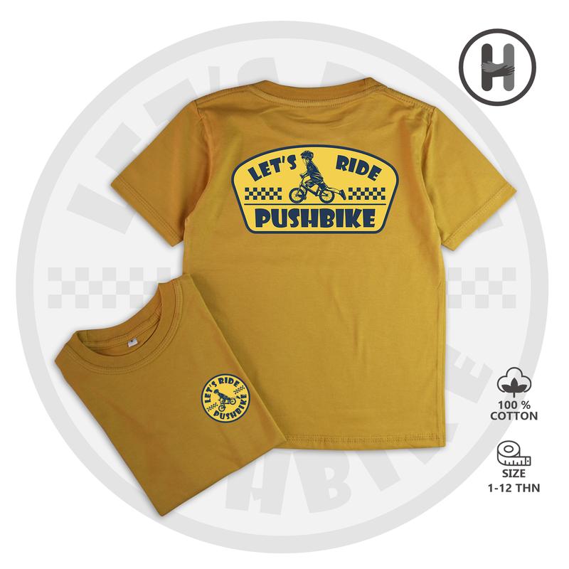 kaos anak/baju anak/kaos anak premium/motif balance bike 4