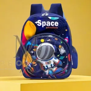 MHS - tas anak tk paud dan pg timbul 3d tas anak tk laki-laki karaketer lucu terbaru astronot cartoon