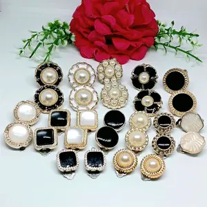 Termurah Anting Hijab Klip Anting Klip Hijab Earrings Perempuan Aksesoris