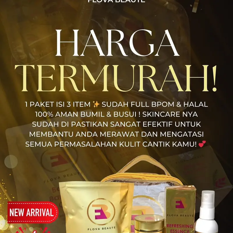 Flova beauty harga termurah Wajah Muka Mencerahkan 0