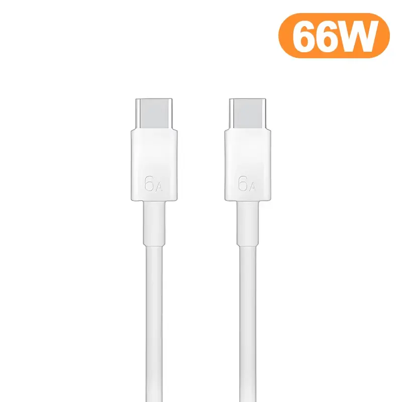 Cáp sạc USB-C, 66W SuperCharge, Tương thích với các thiết bị Huawei và Honor (Mate 60, P70, Pura 60, Honor 20) 7