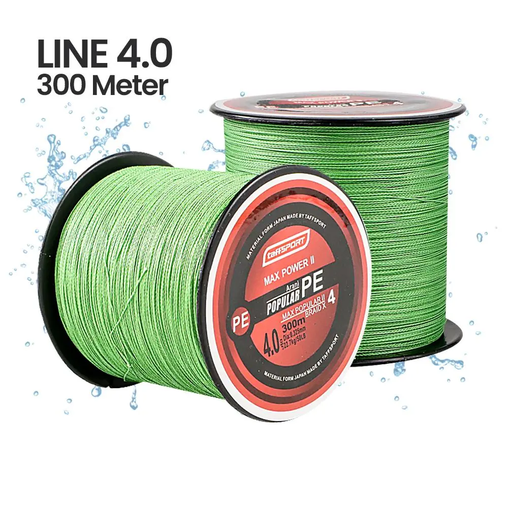 4.0 : 0.325 mm 22 kg Hijau 300 M