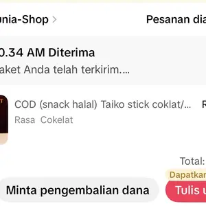COD (snack halal) Taiko stick coklat/snack rasa susu/camilan cokelat/jajanan murah/camilan Ramadhan/hadiah lebaran/jajanan anak-anak/camilan sehat/makanan enak/snack lebaran