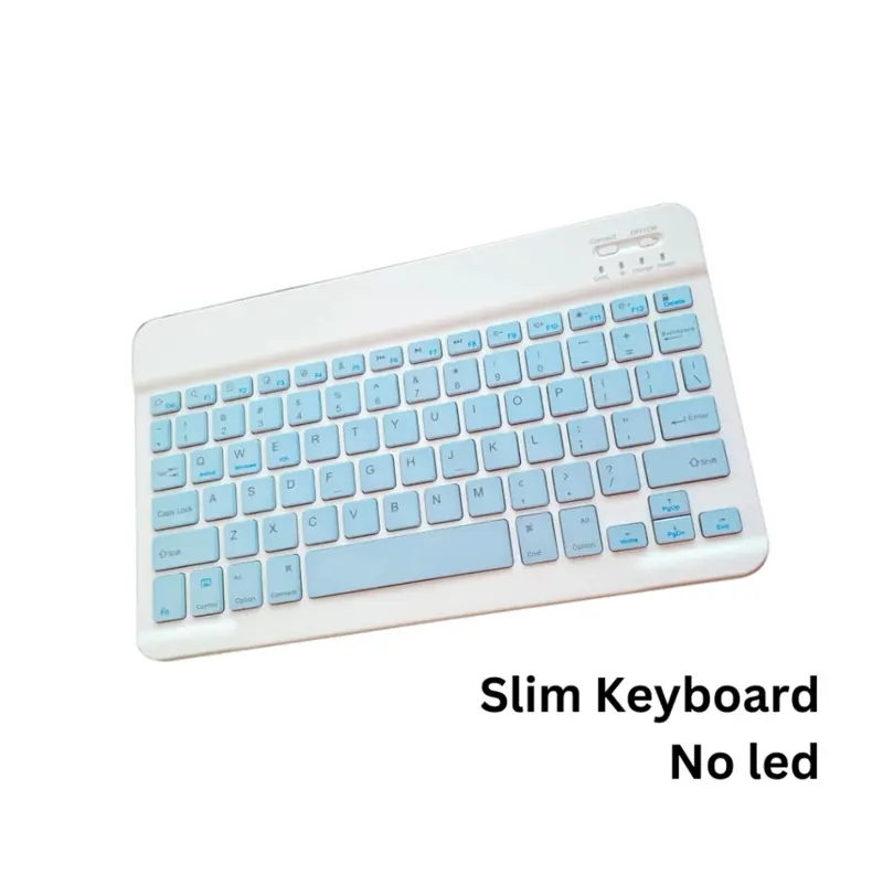 Keyboard Mouse 10 Inch 3 in 1 Wireless Bluetooth Set Lightweight Portable Computer Kabel Tablet 5